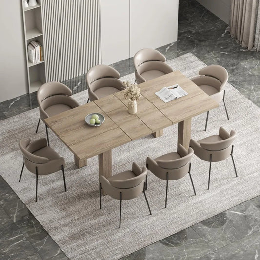 Extendable Dining Table For Six To Ten People Modern