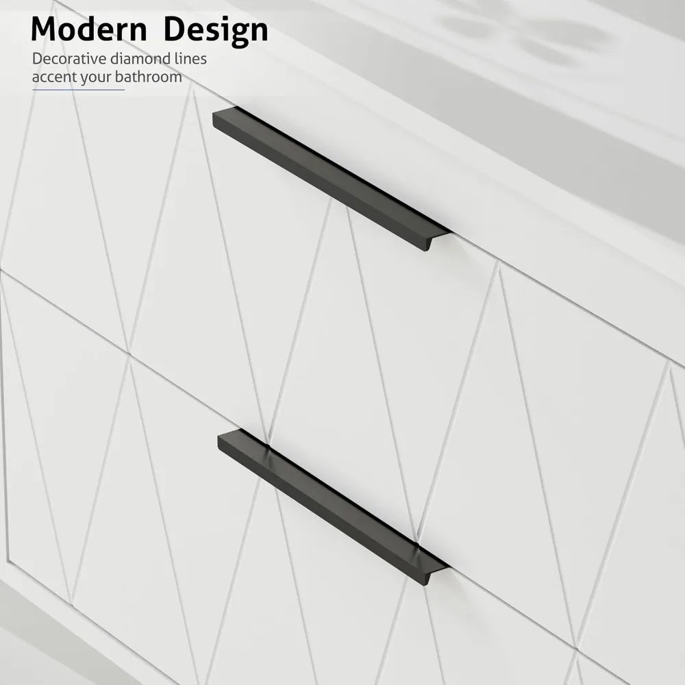 DAFIFY Bathroom Vanity Cabinet With Sink Wall Mounted