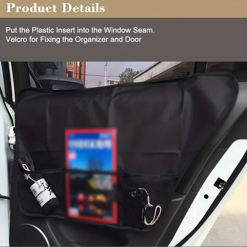 Car Pet Mat Side Door Anti Scratch Oxford Cloth Protective