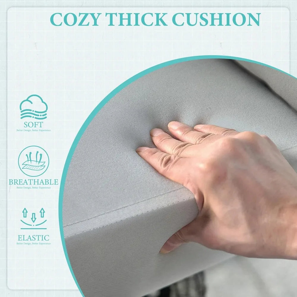 Ticify Outdoor Double Egg Chair With Steel Stand For Two