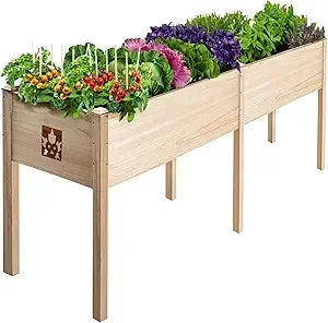 Raised Garden Bed With Legs Elevated Planter Box Veggies