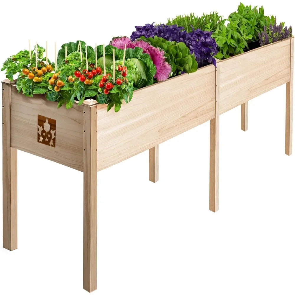 Raised Garden Bed With Legs Elevated Planter Box Veggies