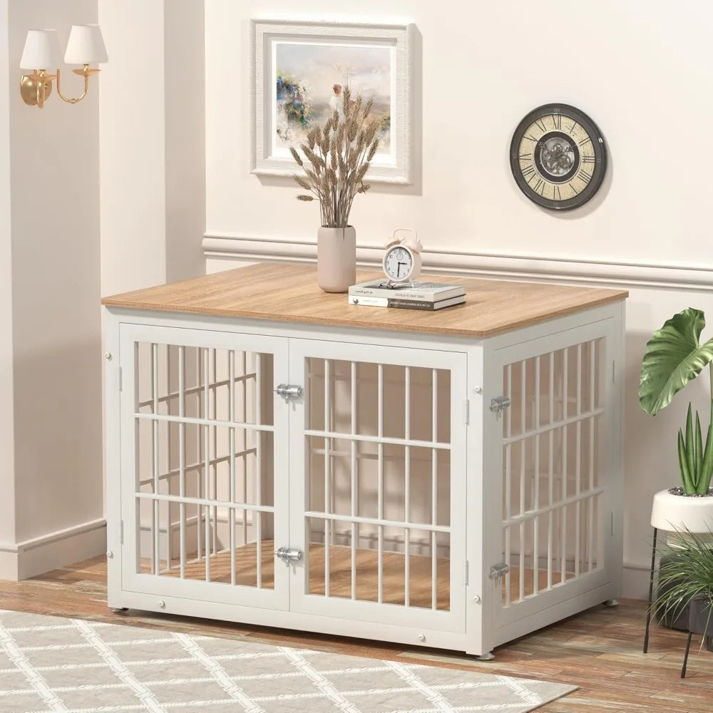 Heavy Duty Dog Crate Furniture End Table For Large And Medium Dogs