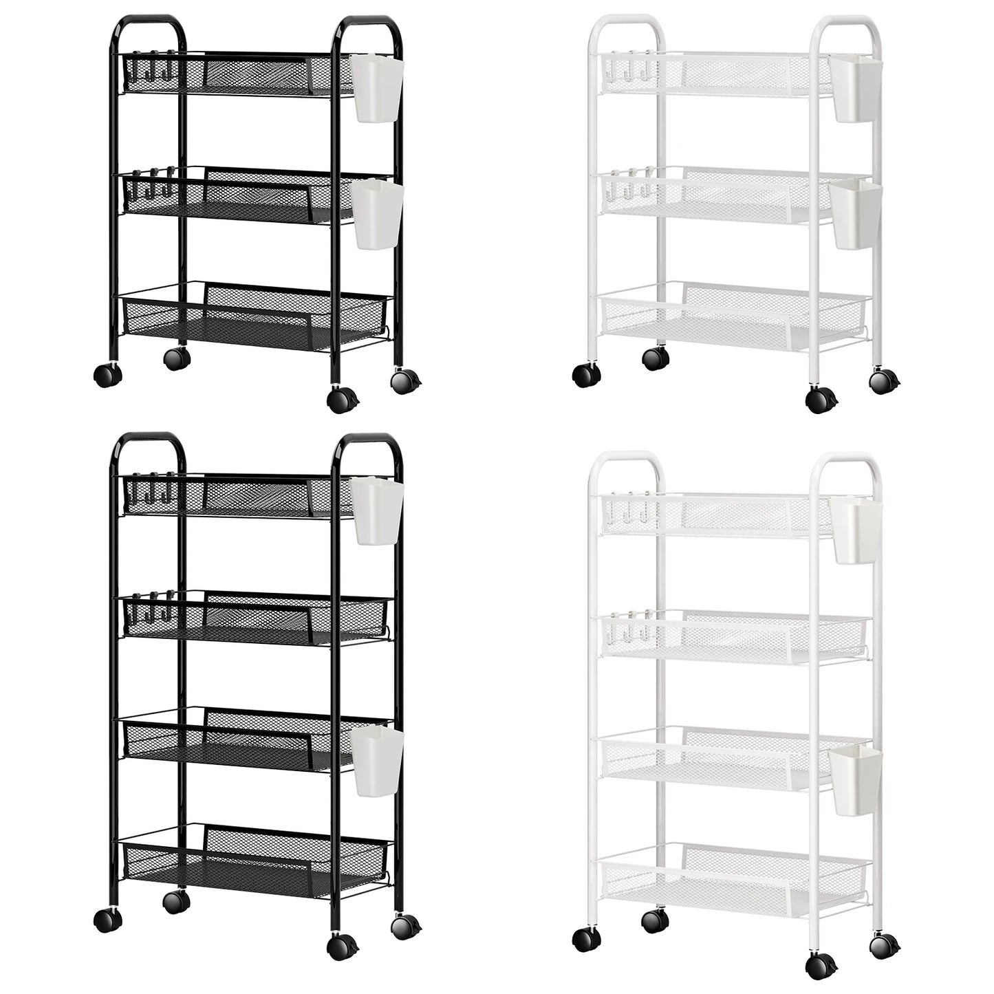 Fruit And Vegetable Storage Basket 5 Tier Metal Mesh