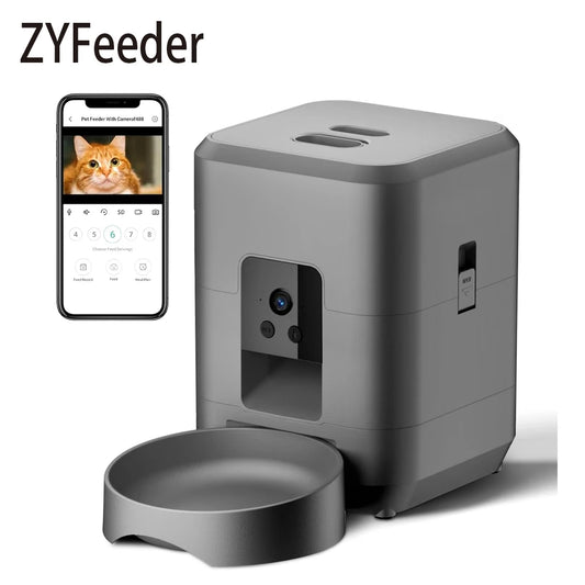 ZYfeeder Smart Pet Feeder With WiFi Camera And Remote App