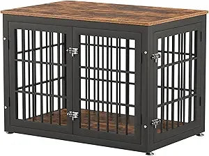 Heavy Duty Dog Crate Furniture End Table For Large And Medium Dogs