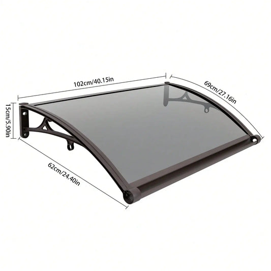 Cover Area All Weather Door And Window Overhang Awning Patio